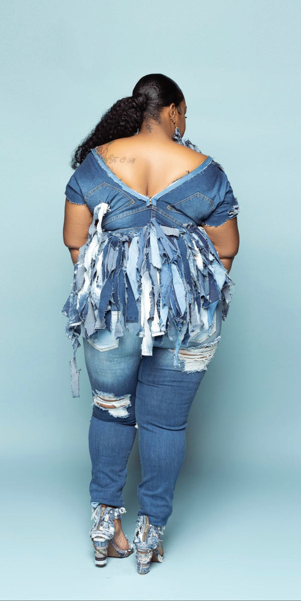 Gypsohila Curvy Denim 34 美品 デニム | gypsohila